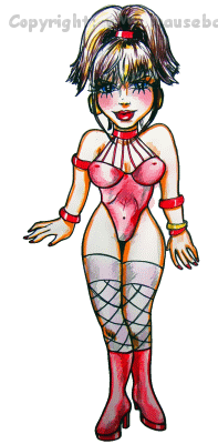 pinup girl-illustration-comic-individuell-cartoons-zeichnungen-mausebaeren